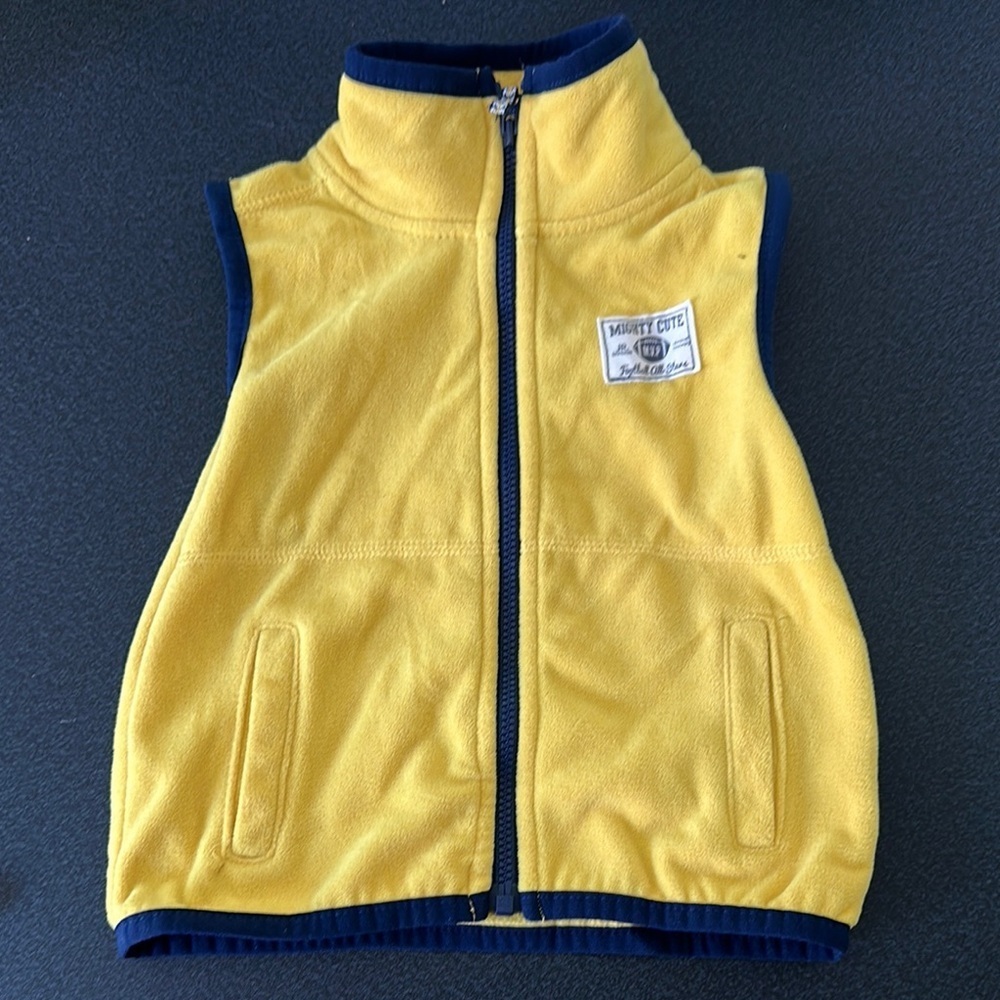 Carter's Blue Cozy vest